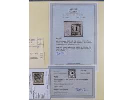 1849/1920, umfangreiche gestempelte Sammlung inkl. Dienst- und Portomarken mit vielen Farben und Besonderheiten. Dabei u.a. t