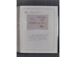 ALLE WELT: 1831/1907, 12 Briefe, meist um 1840, dabei Brief mit papiergedecktem Siegel “President Majesty’s Forces in Egypt …