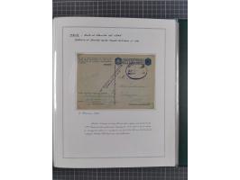 ALLE WELT: 1831/1907, 12 Briefe, meist um 1840, dabei Brief mit papiergedecktem Siegel “President Majesty’s Forces in Egypt …