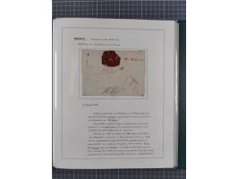 ALLE WELT: 1831/1907, 12 Briefe, meist um 1840, dabei Brief mit papiergedecktem Siegel “President Majesty’s Forces in Egypt …