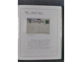 ALLE WELT: 1831/1907, 12 Briefe, meist um 1840, dabei Brief mit papiergedecktem Siegel “President Majesty’s Forces in Egypt …