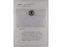 LOMBARDEI: 1799/1836, 11 Briefe, ab dem Militärstempel “Aspettori di Sanitá Militarie” (1799), Ra1 “Sanitá”, etc., zwei mit R