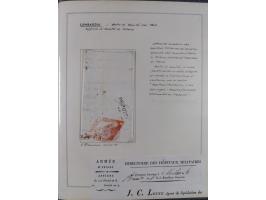 LOMBARDEI: 1799/1836, 11 Briefe, ab dem Militärstempel “Aspettori di Sanitá Militarie” (1799), Ra1 “Sanitá”, etc., zwei mit R