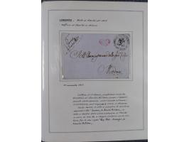 LOMBARDEI: 1799/1836, 11 Briefe, ab dem Militärstempel “Aspettori di Sanitá Militarie” (1799), Ra1 “Sanitá”, etc., zwei mit R