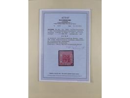 1850/63, gestempelte Sammlung mit u.a. einwandfreier Mi.-Nr. 1b (FA Rismondo BPP), 2IId (FA Vaatz BPP), Mi.-Nr. 12d (FA Rismo