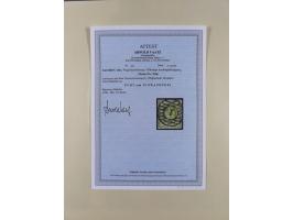 1850/63, gestempelte Sammlung mit u.a. einwandfreier Mi.-Nr. 1b (FA Rismondo BPP), 2IId (FA Vaatz BPP), Mi.-Nr. 12d (FA Rismo