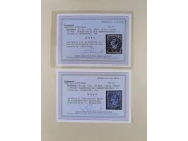 1850/63, gestempelte Sammlung mit u.a. einwandfreier Mi.-Nr. 1b (FA Rismondo BPP), 2IId (FA Vaatz BPP), Mi.-Nr. 12d (FA Rismo