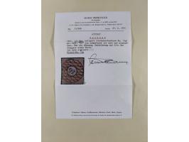 1850/63, gestempelte Sammlung mit u.a. einwandfreier Mi.-Nr. 1b (FA Rismondo BPP), 2IId (FA Vaatz BPP), Mi.-Nr. 12d (FA Rismo