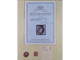 1850/63, gestempelte Sammlung mit u.a. einwandfreier Mi.-Nr. 1b (FA Rismondo BPP), 2IId (FA Vaatz BPP), Mi.-Nr. 12d (FA Rismo