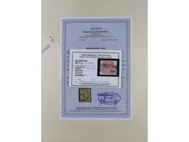1868/70, gestempelte Sammlung inkl. Dienstmarken und Elass-Lothrigen mit schönen Briefstücken und 14 Briefen und Ganzsachen. 