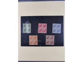 1898/1919, meist gestempelte Sammlung mit besseren und kpl. Ausgaben und bis auf wenige Ausnahmen auf schönen Briefstücken. D