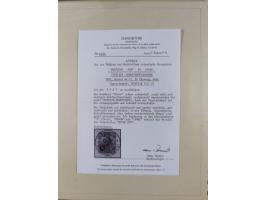 1898/1919, meist gestempelte Sammlung mit besseren und kpl. Ausgaben und bis auf wenige Ausnahmen auf schönen Briefstücken. D
