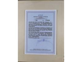 1898/1919, meist gestempelte Sammlung mit besseren und kpl. Ausgaben und bis auf wenige Ausnahmen auf schönen Briefstücken. D