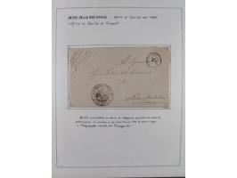 SIZILIEN: 1826/83, 26 Briefe und Dokumente beider Sizilien, dabei Liste illegaler Händler (Hebammen und Aderlassanbieter) im 