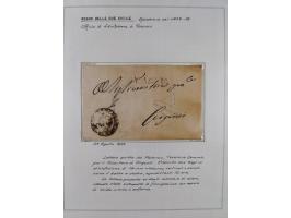 SIZILIEN: 1826/83, 26 Briefe und Dokumente beider Sizilien, dabei Liste illegaler Händler (Hebammen und Aderlassanbieter) im 