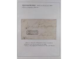 SIZILIEN: 1826/83, 26 Briefe und Dokumente beider Sizilien, dabei Liste illegaler Händler (Hebammen und Aderlassanbieter) im 