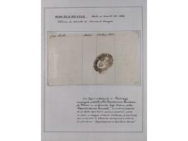 SIZILIEN: 1826/83, 26 Briefe und Dokumente beider Sizilien, dabei Liste illegaler Händler (Hebammen und Aderlassanbieter) im 