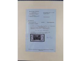 1884/1908, in den Hauptnummern überkomplette Sammlung auf Briefstücken mit zusätzlich u.a. Mi.-Nr. 23I/II (sign. Mansfeld), 1