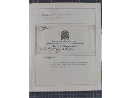 TOSKANA: 1803/1893, 17 Briefe und Dokumente aus dem 19. Jahrhundert inkl. Ra2 "LAZZERETTO SAN / ROCCO DI LIVORNO” der Quarant