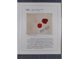 TOSKANA: 1803/1893, 17 Briefe und Dokumente aus dem 19. Jahrhundert inkl. Ra2 "LAZZERETTO SAN / ROCCO DI LIVORNO” der Quarant