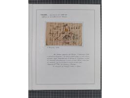 TOSKANA: 1803/1893, 17 Briefe und Dokumente aus dem 19. Jahrhundert inkl. Ra2 "LAZZERETTO SAN / ROCCO DI LIVORNO” der Quarant