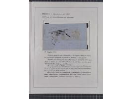 TOSKANA: 1803/1893, 17 Briefe und Dokumente aus dem 19. Jahrhundert inkl. Ra2 "LAZZERETTO SAN / ROCCO DI LIVORNO” der Quarant