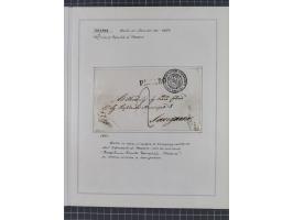 TOSKANA: 1803/1893, 17 Briefe und Dokumente aus dem 19. Jahrhundert inkl. Ra2 "LAZZERETTO SAN / ROCCO DI LIVORNO” der Quarant
