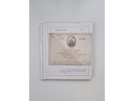 MODENA: 1691/1865, über 140 Briefe und Dokumente, viele mit seltenen Stempeln ab ca. 1806, dabei u.a. Expressbrief an den Bür