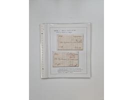 MODENA: 1691/1865, über 140 Briefe und Dokumente, viele mit seltenen Stempeln ab ca. 1806, dabei u.a. Expressbrief an den Bür