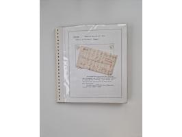 MODENA: 1691/1865, über 140 Briefe und Dokumente, viele mit seltenen Stempeln ab ca. 1806, dabei u.a. Expressbrief an den Bür