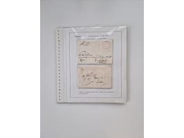 MODENA: 1691/1865, über 140 Briefe und Dokumente, viele mit seltenen Stempeln ab ca. 1806, dabei u.a. Expressbrief an den Bür