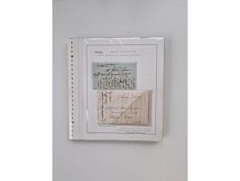 MODENA: 1691/1865, über 140 Briefe und Dokumente, viele mit seltenen Stempeln ab ca. 1806, dabei u.a. Expressbrief an den Bür