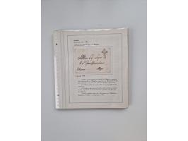 MODENA: 1691/1865, über 140 Briefe und Dokumente, viele mit seltenen Stempeln ab ca. 1806, dabei u.a. Expressbrief an den Bür