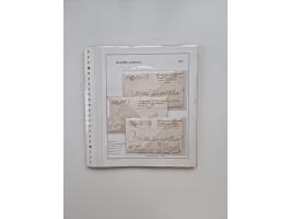 MODENA: 1691/1865, über 140 Briefe und Dokumente, viele mit seltenen Stempeln ab ca. 1806, dabei u.a. Expressbrief an den Bür