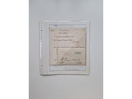 MODENA: 1691/1865, über 140 Briefe und Dokumente, viele mit seltenen Stempeln ab ca. 1806, dabei u.a. Expressbrief an den Bür