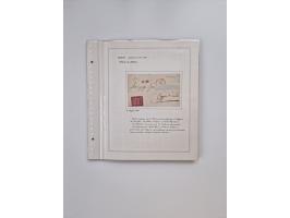 MODENA: 1691/1865, über 140 Briefe und Dokumente, viele mit seltenen Stempeln ab ca. 1806, dabei u.a. Expressbrief an den Bür