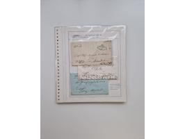 MODENA: 1691/1865, über 140 Briefe und Dokumente, viele mit seltenen Stempeln ab ca. 1806, dabei u.a. Expressbrief an den Bür