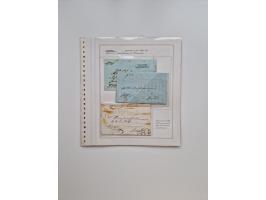 MODENA: 1691/1865, über 140 Briefe und Dokumente, viele mit seltenen Stempeln ab ca. 1806, dabei u.a. Expressbrief an den Bür