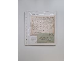 MODENA: 1691/1865, über 140 Briefe und Dokumente, viele mit seltenen Stempeln ab ca. 1806, dabei u.a. Expressbrief an den Bür