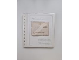 MODENA: 1691/1865, über 140 Briefe und Dokumente, viele mit seltenen Stempeln ab ca. 1806, dabei u.a. Expressbrief an den Bür