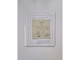 MODENA: 1691/1865, über 140 Briefe und Dokumente, viele mit seltenen Stempeln ab ca. 1806, dabei u.a. Expressbrief an den Bür