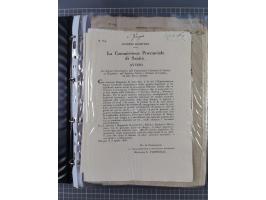 KIRCHENSTAAT: 1835/37, Sammlung von über 80 Dokumenten und Briefen zu den päpstlichen Sanitätszirkularen “Circolare di Sanità