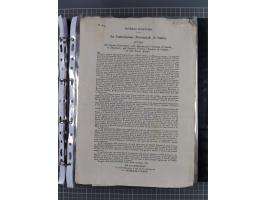 KIRCHENSTAAT: 1835/37, Sammlung von über 80 Dokumenten und Briefen zu den päpstlichen Sanitätszirkularen “Circolare di Sanità