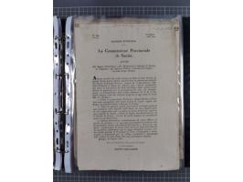 KIRCHENSTAAT: 1835/37, Sammlung von über 80 Dokumenten und Briefen zu den päpstlichen Sanitätszirkularen “Circolare di Sanità