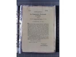 KIRCHENSTAAT: 1835/37, Sammlung von über 80 Dokumenten und Briefen zu den päpstlichen Sanitätszirkularen “Circolare di Sanità