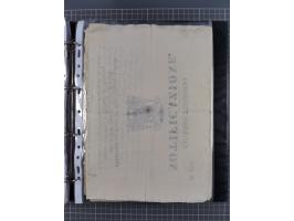 KIRCHENSTAAT: 1835/37, Sammlung von über 80 Dokumenten und Briefen zu den päpstlichen Sanitätszirkularen “Circolare di Sanità