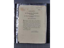KIRCHENSTAAT: 1835/37, Sammlung von über 80 Dokumenten und Briefen zu den päpstlichen Sanitätszirkularen “Circolare di Sanità