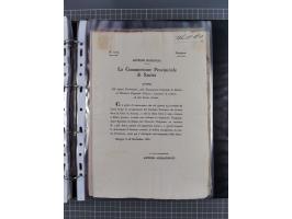 KIRCHENSTAAT: 1835/37, Sammlung von über 80 Dokumenten und Briefen zu den päpstlichen Sanitätszirkularen “Circolare di Sanità