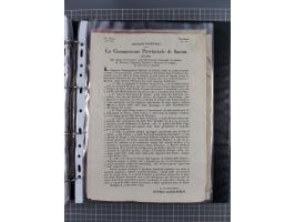 KIRCHENSTAAT: 1835/37, Sammlung von über 80 Dokumenten und Briefen zu den päpstlichen Sanitätszirkularen “Circolare di Sanità