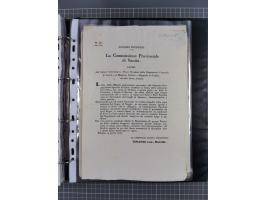 KIRCHENSTAAT: 1835/37, Sammlung von über 80 Dokumenten und Briefen zu den päpstlichen Sanitätszirkularen “Circolare di Sanità